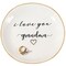 Gifts for Grandma Mothers Day Gifts, Ring Dish - I love you, grandma - Birthday Christmas Thanksgiving Gift for Grandmother, Godmother, Gigi, Mimi, Nana Gift